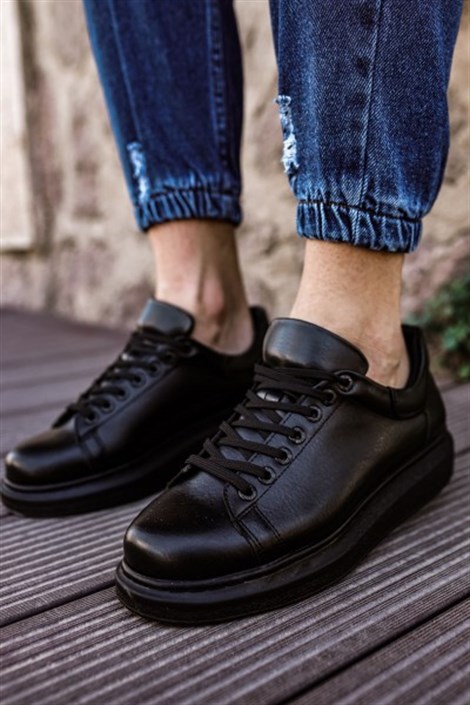 Koray Shoes CH257 ST Siyah Erkek Ayakkabı 