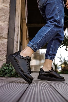 Koray Shoes CH257 ST Siyah Erkek Ayakkabı 