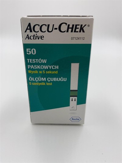 Accu-Chek Active 50'li Test Stribi