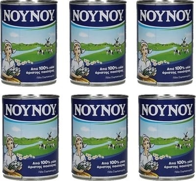 Noy Noy Yoğunlaştırılmış Kahve Sütü 400GR x 6 Adet