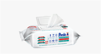 PREDO XPOWER Yüzey Temizlik Havlusu Beyaz Sabun 100 Adet