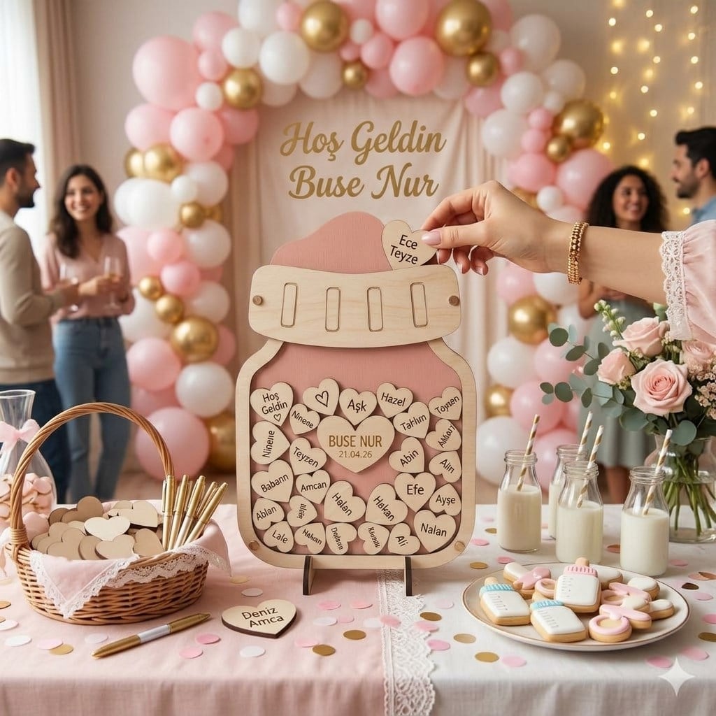 Hoş geldin bebek anı kutusu