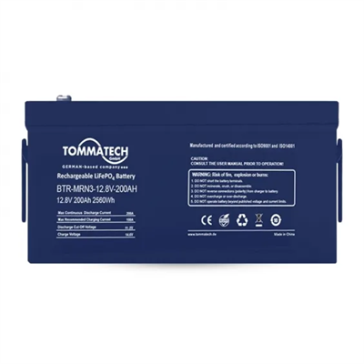 TOMMATECH 25.6V 100Ah LiFePO4 Lityum Akü / Batarya | MRN3 Series LV