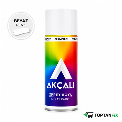 Akçalı 301 400 ml Beyaz Sprey Boya