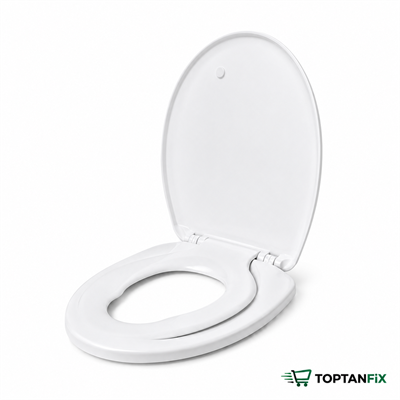 Nkp 0340 Universal Çocuk Adaptörlü Yavaş Kapanır Klozet Kapağı