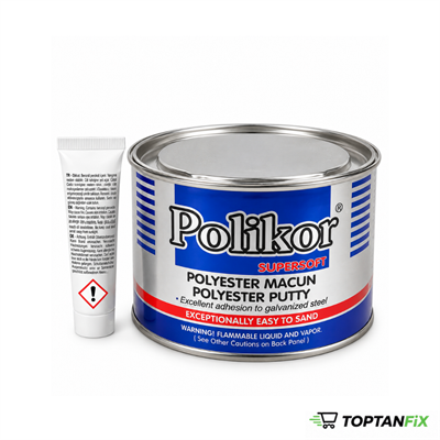 Polikor Polyester Çelik Macun 450 gr