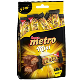 Ulker Metro Milk Chocolate Coated Bar Mini Pack 102 gr