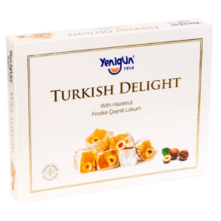 Turkish Delight with Hazelnut - 454 gr
