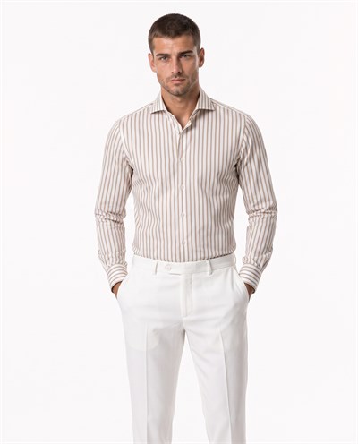 Classic Collar Shirt Bej