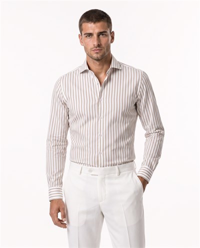 Classic Collar Shirt Bej