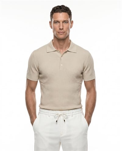 Grand Polo T-Shirt Bej