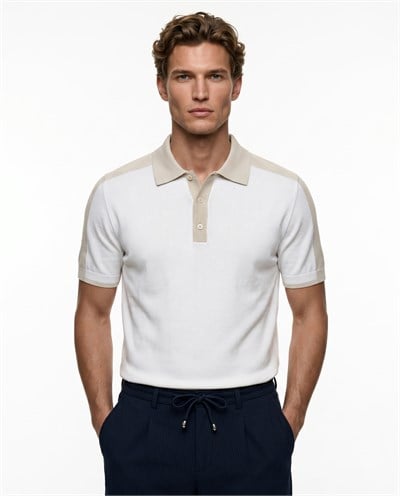 Maison Polo T-Shirt White