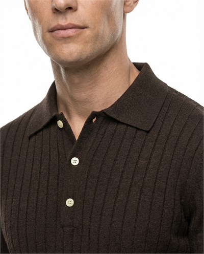 Neo Polo T-Shirt Brown