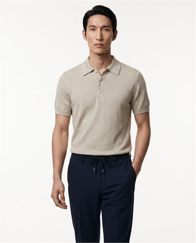 Next Polo T-Shirt Bej