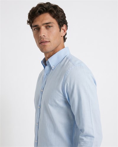 Nicol Button-Down Shirt Blue