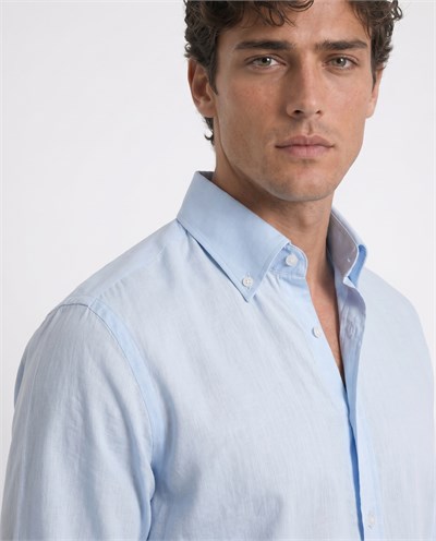 Nicol Button-Down Shirt Blue