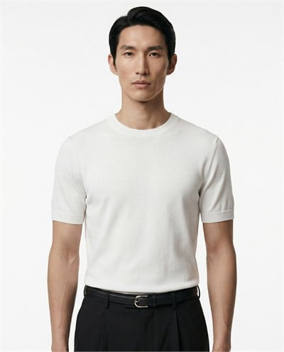 Noble Line Triko T-Shirt White