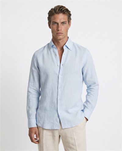 Prive Button-Down Shirt Blue
