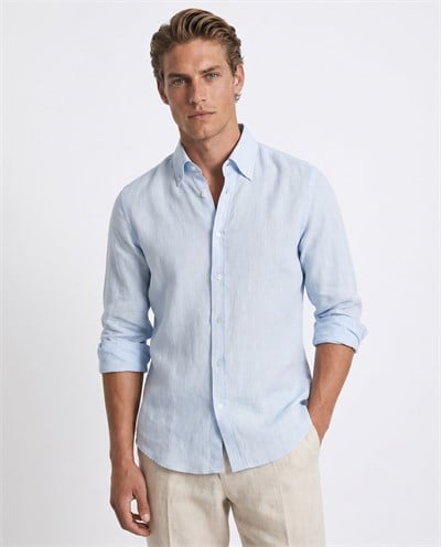 Prive Button-Down Shirt Blue
