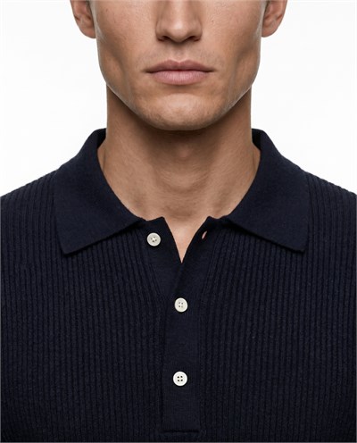 Refined Triko T-Shirt Navy