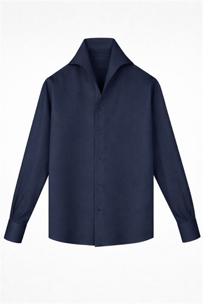 Sicilian American-Collar Shirt Navy