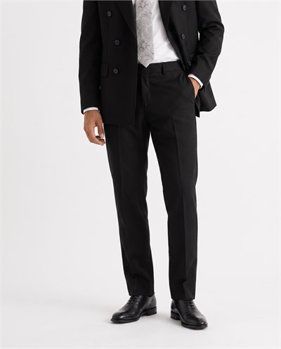 Yeseva One Double-Breasted Suit  Black