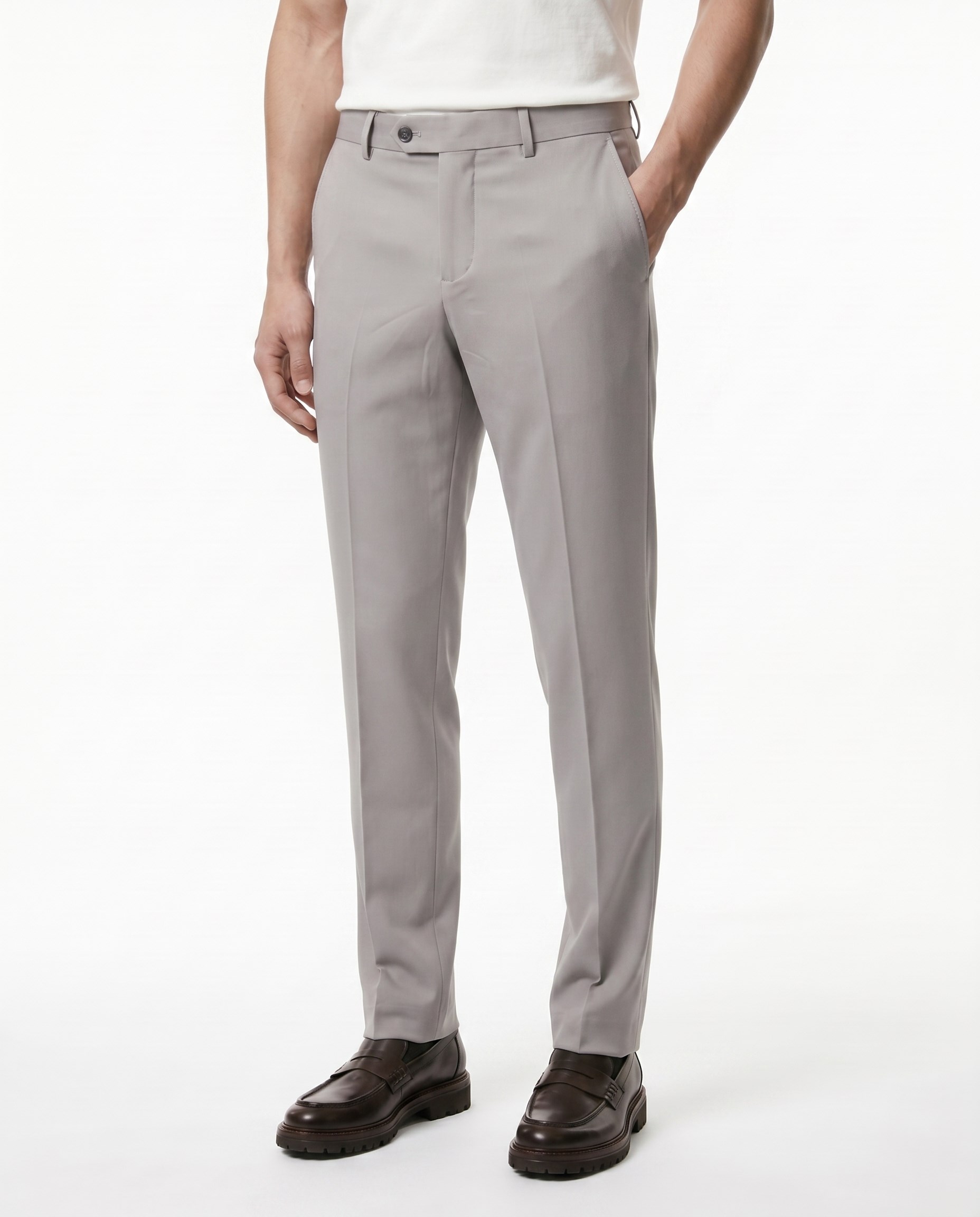 Marcusl Slim Fit Pants Grey