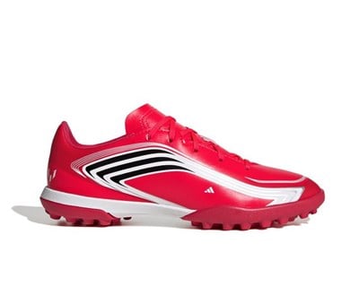 ADIDAS F50 MESSI CLUB TF J Genç Halı Saha Ayakkabısı KK1381 Kırmızı