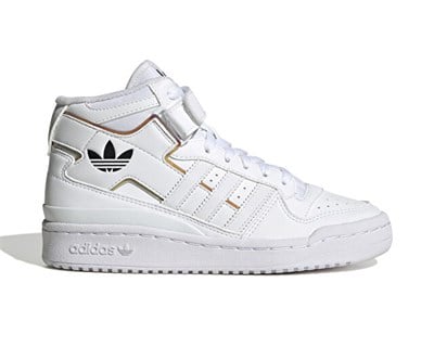 ADIDAS FORUM MID J Genç Günlük Ayakkabı HQ6844 Beyaz