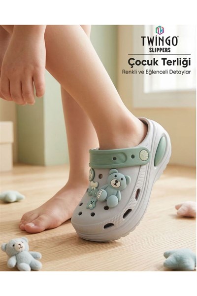 Çocuk Emojili Cross Ortopedik Günlük Terlik Unisex