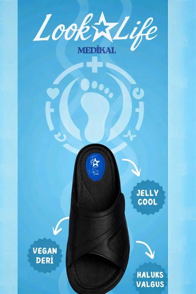 Kadın günlük, rahat, jelly cool teknolojili Halluks valgus terlik
