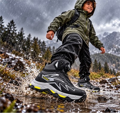 Look Life Twin-Pro Otomatik Tokalı Su İtici Özellikli Kaymaz Taban Outdoor Trekking Botu