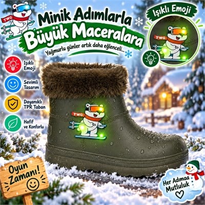 SU geçirmez çocuk yağmur botu 