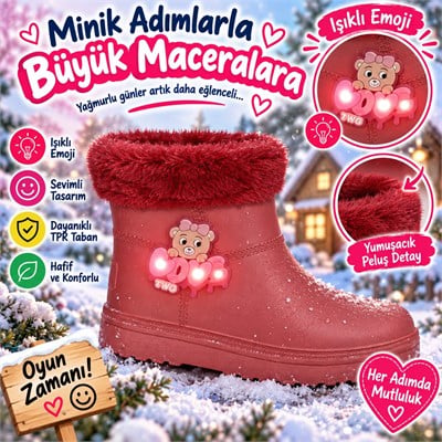 SU geçirmez çocuk yağmur botu 