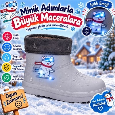 SU geçirmez çocuk yağmur botu 