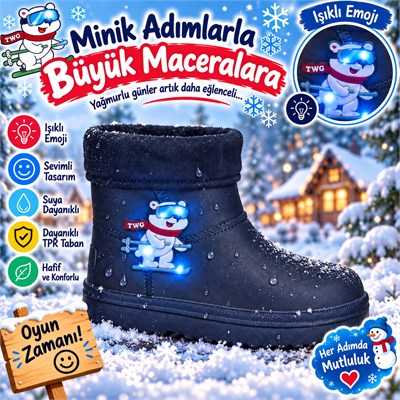 SU geçirmez çocuk yağmur botu 
