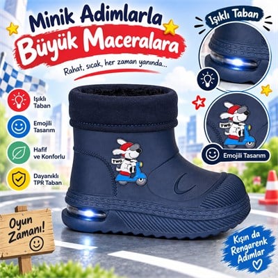 SU geçirmez çocuk yağmur botu 525