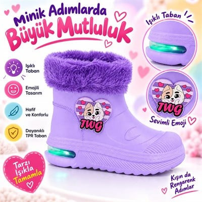 SU geçirmez çocuk yağmur botu 525