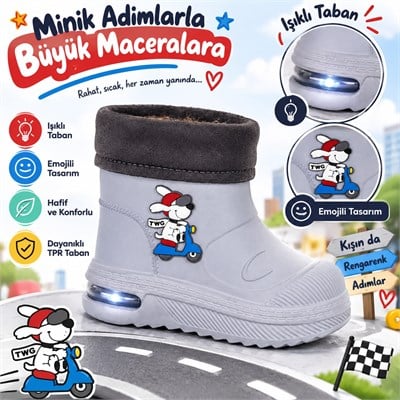 SU geçirmez çocuk yağmur botu 525