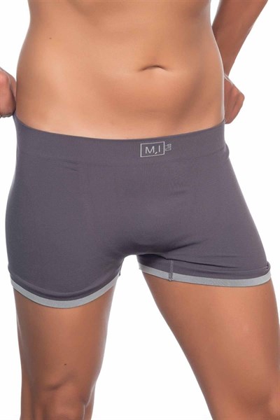 Antrasit MI Emay 2104 Soft Erkek Boxer