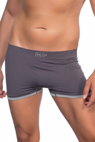 Antrasit MI Emay 2104 Soft Erkek Boxer