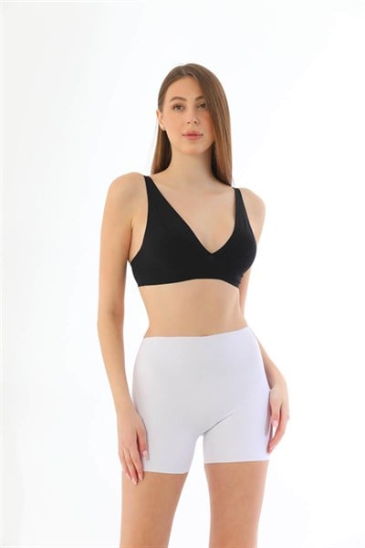 Beyaz MI 2703 Lazer Kesim İz Yapmaz Hayalet Boxer