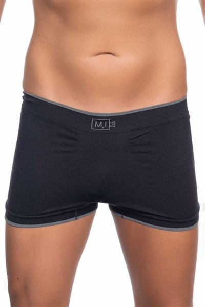Siyah MI Emay 2104 Soft Erkek Boxer