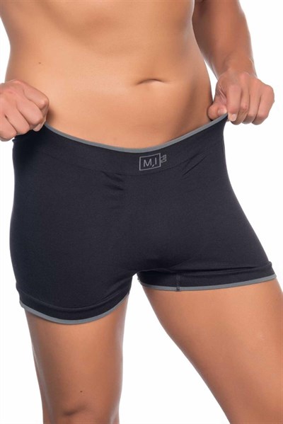Siyah MI Emay 2104 Soft Erkek Boxer