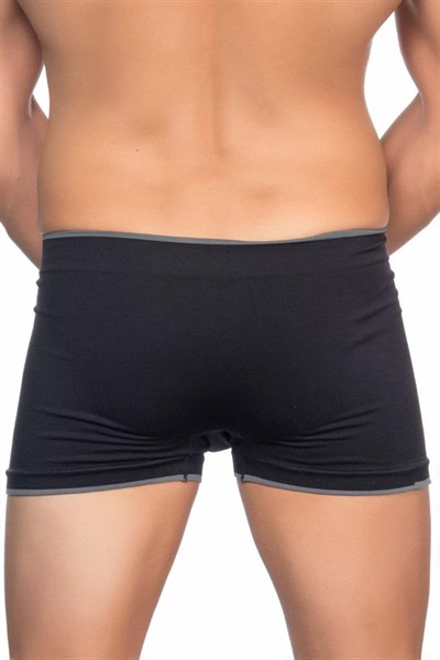 Siyah MI Emay 2104 Soft Erkek Boxer