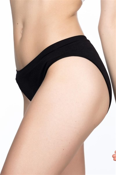 Siyah MI Emay 3001 Soft Slip Külot