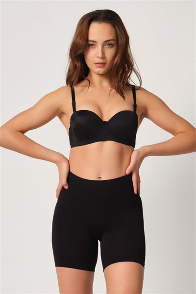 Siyah MI Emay 3003 Soft Paçalı Boxer