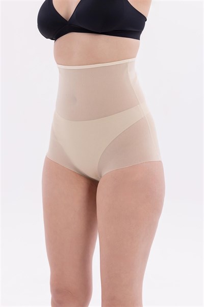 Ten MI EMAY 2706 Lazer Tül Toparlayıcı Slip Hayalet Korse