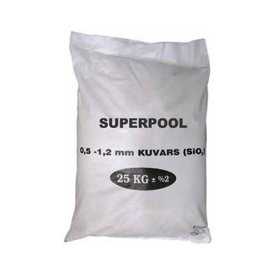 Superpool Kuvars Filtre Kumu Serisi