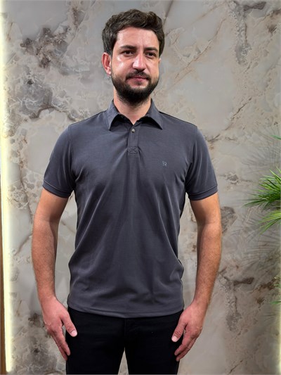ERKEK FÜME POLO YAKA SLİM FİT TİŞÖRT 